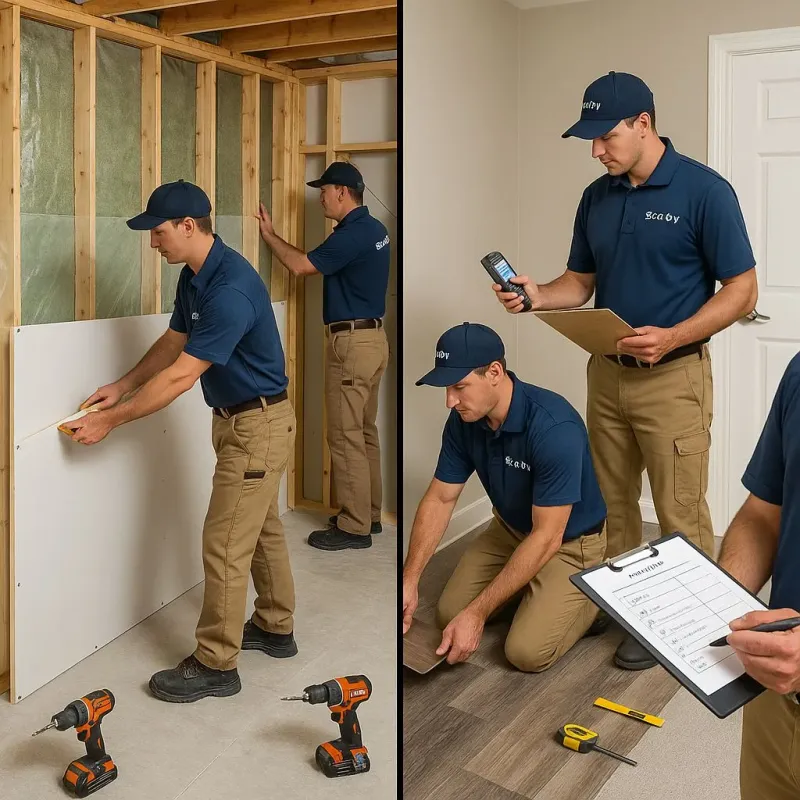 Repairs and Reconstruction process in Cullman, AL