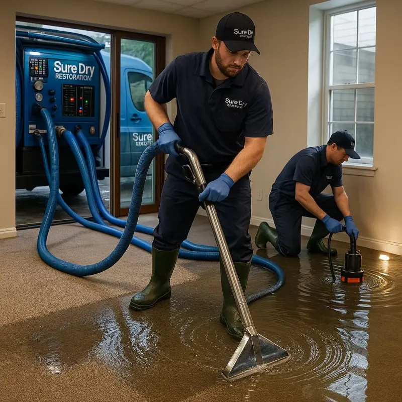 Water Extraction and Removal process in Cullman, AL